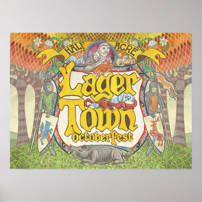 Poster Ville de Lager 2016 (Devant)