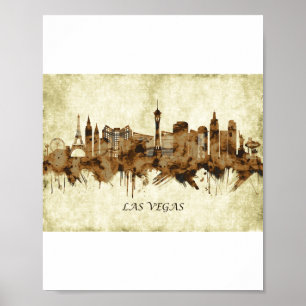 Poster Ville de Las Vegas Nevada
