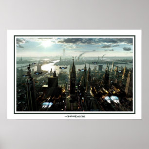 Poster Ville de l'avenir