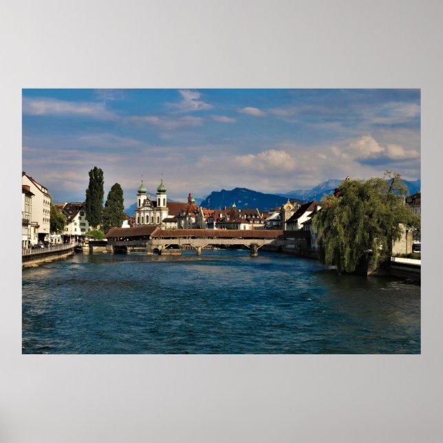 Poster Ville de Lucerne (Devant)