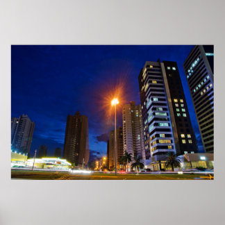 Poster Ville de nuit Londrina