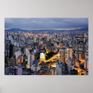 Poster Ville de Sao Paulo 2