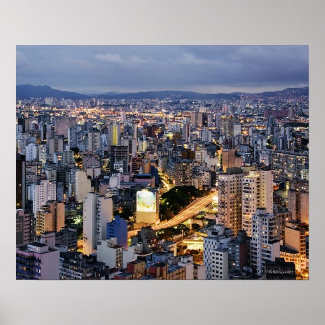 Poster Ville de Sao Paulo 2 (Devant)
