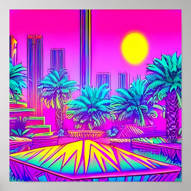 Poster Ville de Synth (Devant)