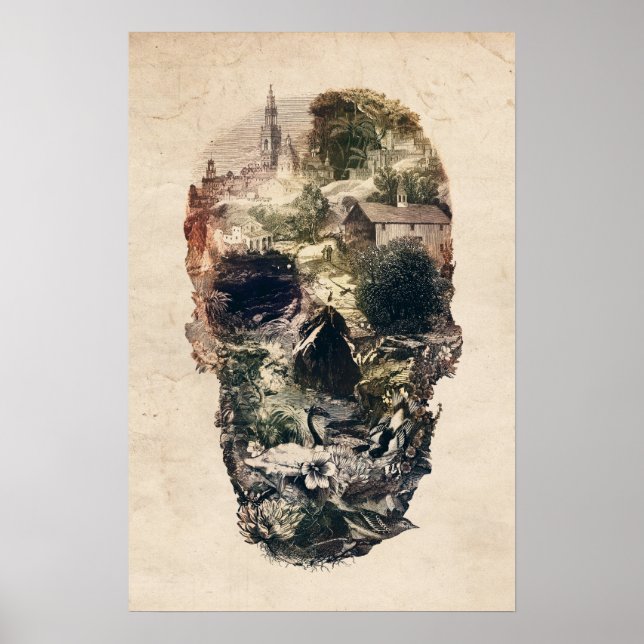 Poster Ville du crâne (Devant)