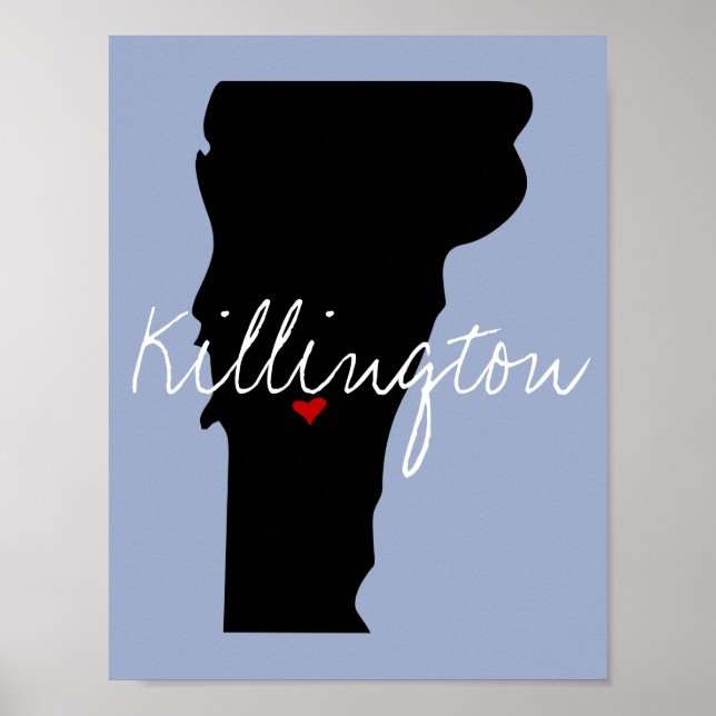 Poster Ville du Vermont (Devant)