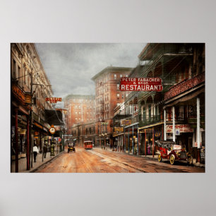 Poster Ville - Nouvelle-Orléans - Un regard sur St Charle
