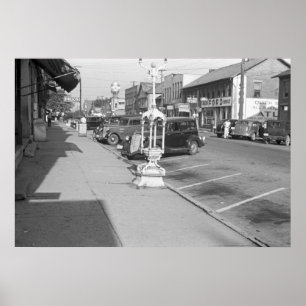 Poster Ville simple, Ohio, les années 1930