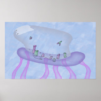 Poster Ville vivante