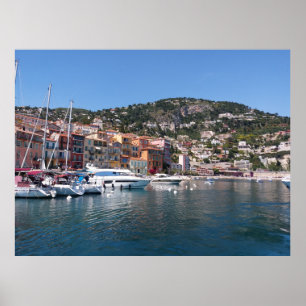 Poster Villefranche-sur-Mer, France
