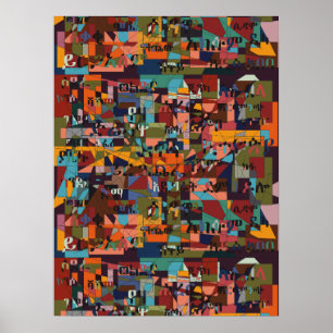 Poster Villes d'Éthiopie