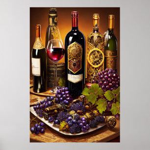Poster Vin vintage