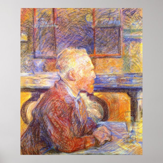 Poster Vincent van Gogh (Devant)