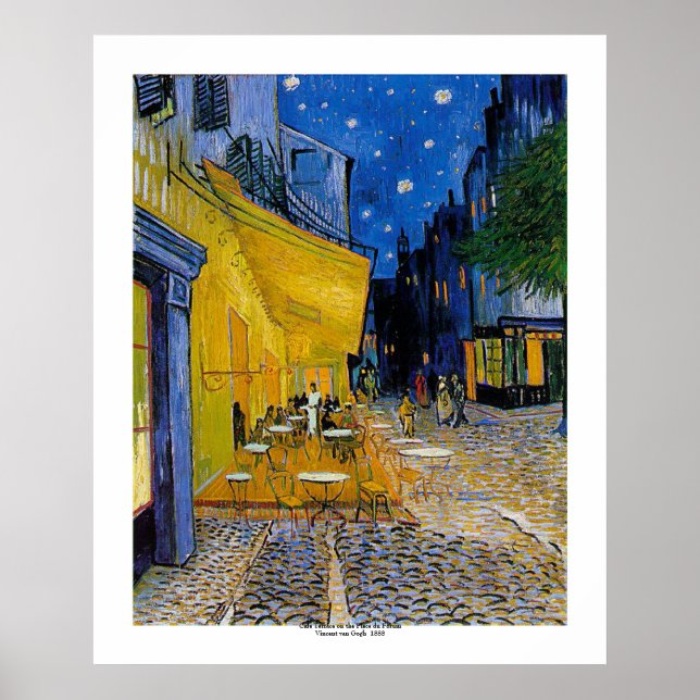 Poster Vincent van Gogh (Devant)