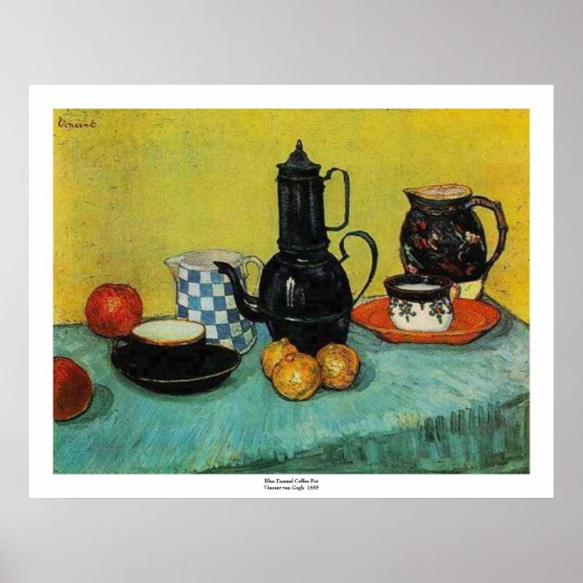 Poster Vincent van Gogh (Devant)