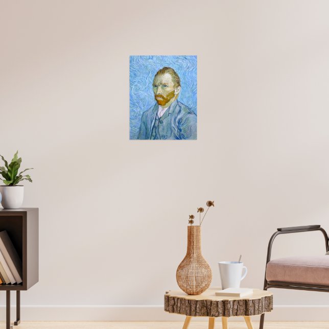 Poster Vincent Van Gogh 1889 Autoportrait (Salon 3)