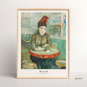 Poster Vincent van Gogh Au Café Agostina Segatori Art