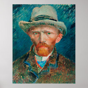 Poster Vincent Van Gogh Autoportrait
