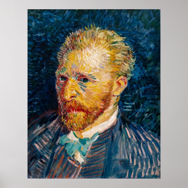 Poster Vincent Van Gogh - Autoportrait (Devant)