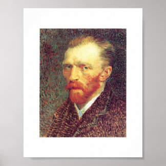 Poster Vincent van Gogh - Autoportrait 1887