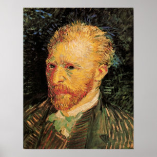 Poster Vincent van Gogh Autoportrait, Art Vintage