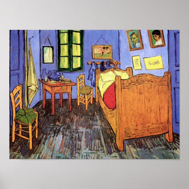 Poster Vincent Van Gogh - Chambre À Arles Art (Devant)