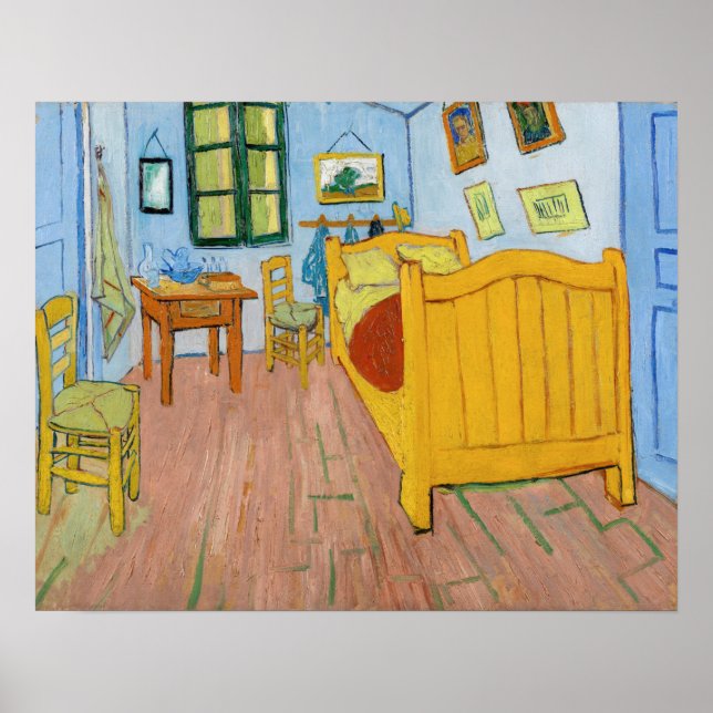 Poster Vincent Van Gogh - Chambre de Vincent à Arles (Devant)