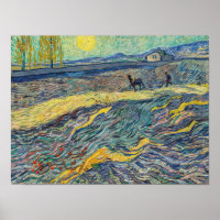 Vincent van Gogh - Champ avec des agriculteurs lab