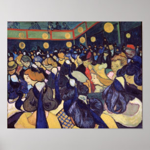 Poster Vincent Van Gogh - Dance Hall In Arles