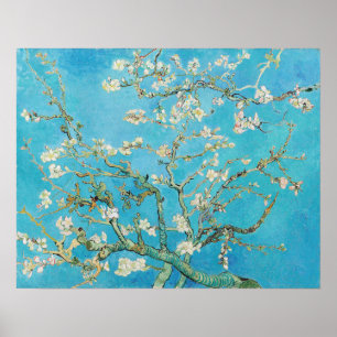 Poster Vincent van Gogh - Floraison des amandiers