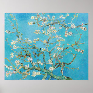 Poster Vincent van Gogh - Floraison des amandiers