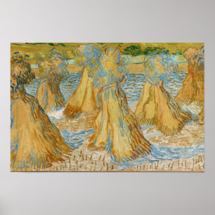 Poster Vincent van Gogh - Gerbes de Blé