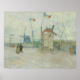 Poster Vincent van Gogh - Impasse des Deux Frères