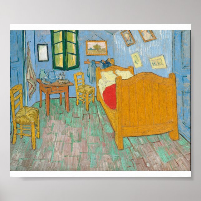 Poster Vincent Van Gogh - La chambre (Devant)