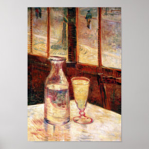Poster Vincent Van Gogh - La vie morte avec Absinthe