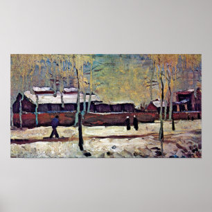 Poster Vincent Van Gogh - L'Ancienne Gare D'Eindhoven