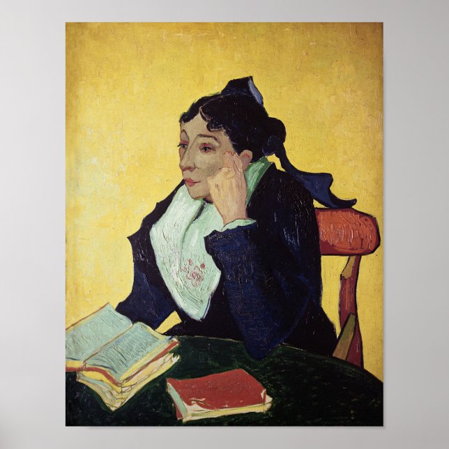 Poster Vincent van Gogh | L'Arlesienne 1888 (Devant)