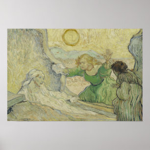 Poster Vincent van Gogh - L'ascension de Lazare
