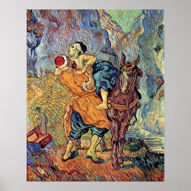 Poster Vincent Van Gogh - Le Bon Samaritain - Les Beaux-A (Devant)