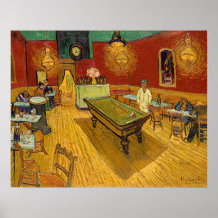 Poster Vincent van Gogh - Le Café de nuit