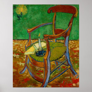 Poster Vincent van Gogh - Le fauteuil de Paul Gauguin