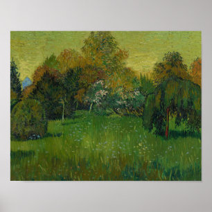 Poster Vincent van Gogh - Le jardin des poètes
