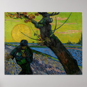 Poster Vincent van Gogh - Le Sower