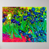 Vincent Van Gogh - Les Iris - Amoureux des Fleurs