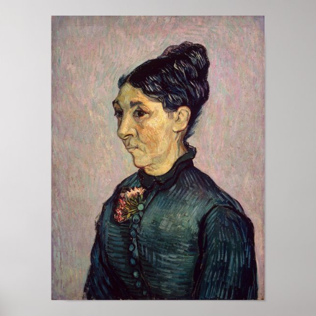 Poster Vincent van Gogh | Madame Jeanne Lafuye Trabuc (Devant)
