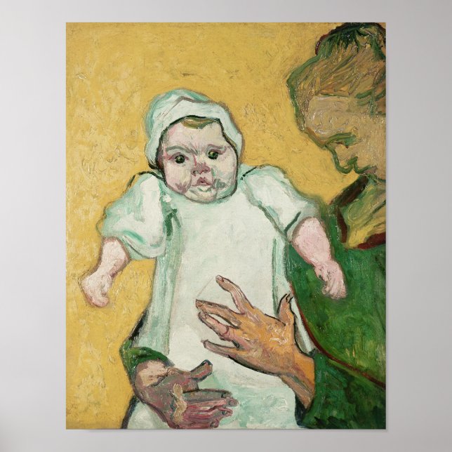 Poster Vincent van Gogh | Madame Roulin et son bébé (Devant)