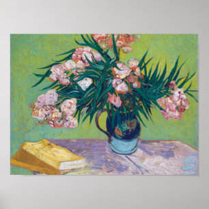 Poster Vincent Van Gogh - Majolica Jar avec Branches
