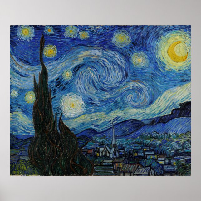 Poster Vincent van Gogh Masterpiece (Devant)