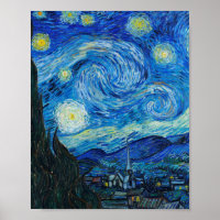 Vincent Van Gogh - Nuit étoilée