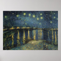 Vincent van Gogh | Nuit étoilée sur le Rhône